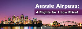 Fly to 4 Australian Cities for the Price of One!