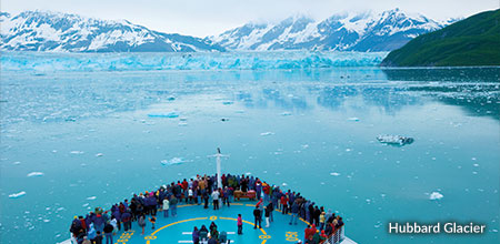 Hubbard Glacier from Radiance of the Seas