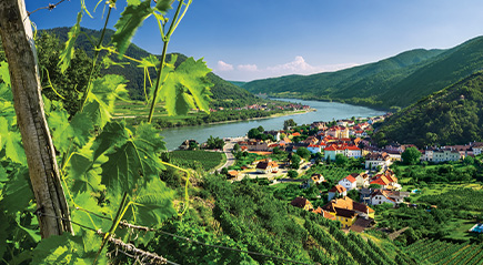 Danube at Spitz, Austria