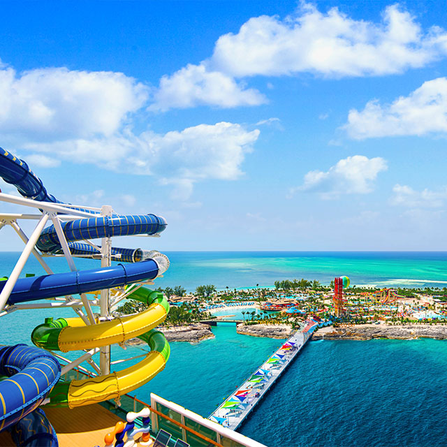Adventure of the Seas at CocoCay