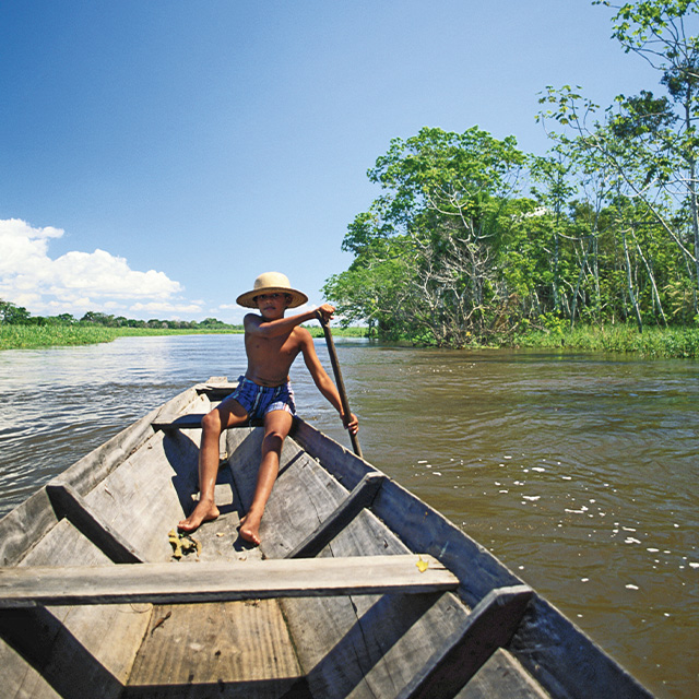 Exploring the Amazon in Manaus, Brazil