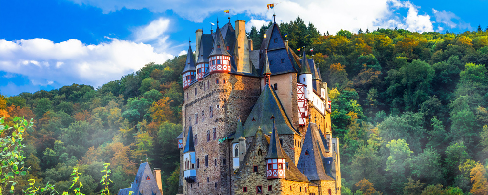 Burg Eltz, one of the most beautiful castles of Germany