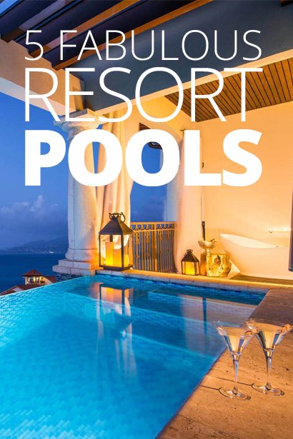 Resort Pools Worthy of Your Honeymoon